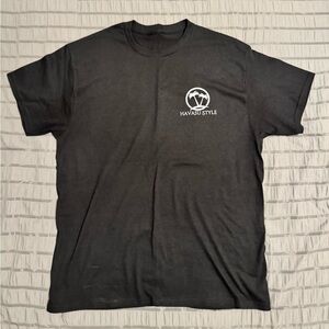 Havasu Style Palm Tree White Logo Graphic - Gildan T-Shirt - Casual Streetwear